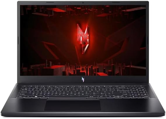 acer Nitro V 15 Gaming Laptop 2024 15.6 FHD 1920 x 1080 IPS 144hz Intel Core i5-13420H NVIDIA GeForce RTX 4050 6GB GDDR6 16GB DDR5 512GB SSD Backlit Keyboard Wi-Fi 6 Bluetooth 5.1 Windows 11 Home
