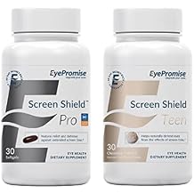 EyePromise Screen Shield All-in-One Eye Vitamin Screen Shield Teen Chewable Eye Vitamin
