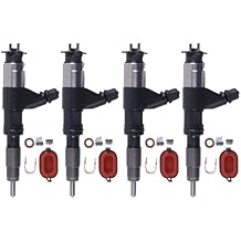 4PCS 095000-6320 095000-6321 RE530361 RE531210 RE546783 SE501928 Common Rail Injector for John Deere 4045 6068 Engine 120D 130G 130GLC 160GLC 180GLC 310L 310SJ 344J 410J Tractor 6130 6230 6330 6430
