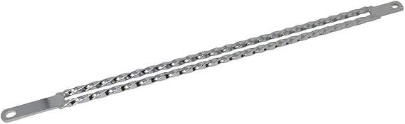 26" Square Twisted Spring Fork Bars Chrome, Various Styles