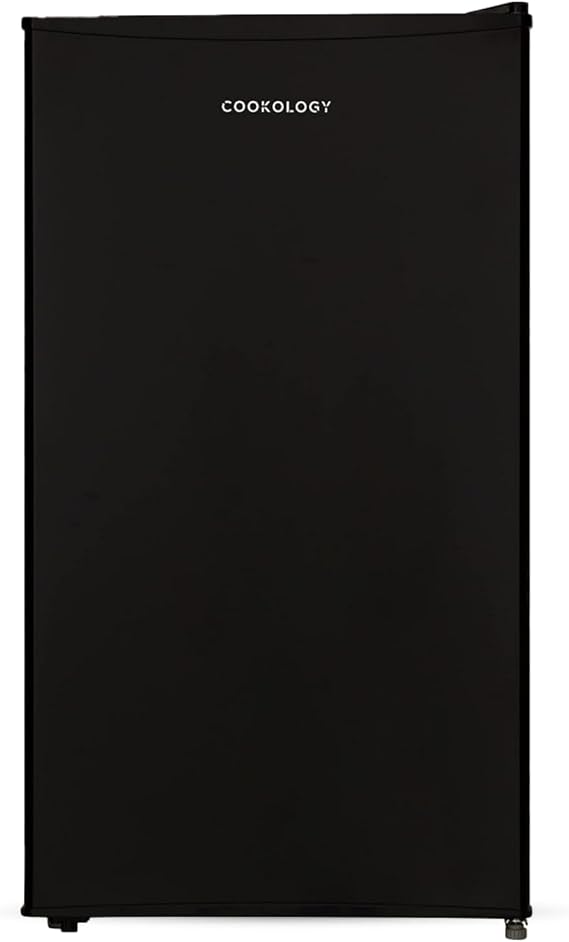 Cookology UCFR88BK Undercounter Freestanding Fridge 88 Litre Capacity, Features an Adjustable Temperature Control and Legs and Reversible Door - In