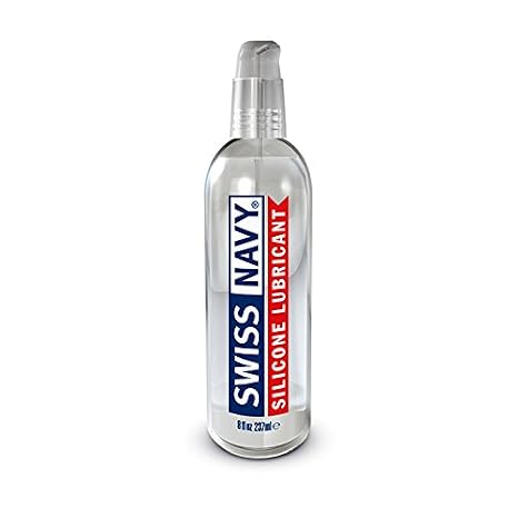 MD Science Labs Swiss Navy Silicone Personal Lubricant, 8 Fl Oz