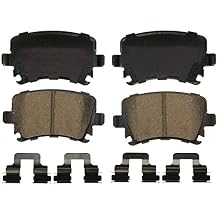 Wagner QS ZD1108 Disc Brake Pad Set, Chamfered Edges for Smooth, Quiet Stops, Fits 20052013 Volkswagen Jetta