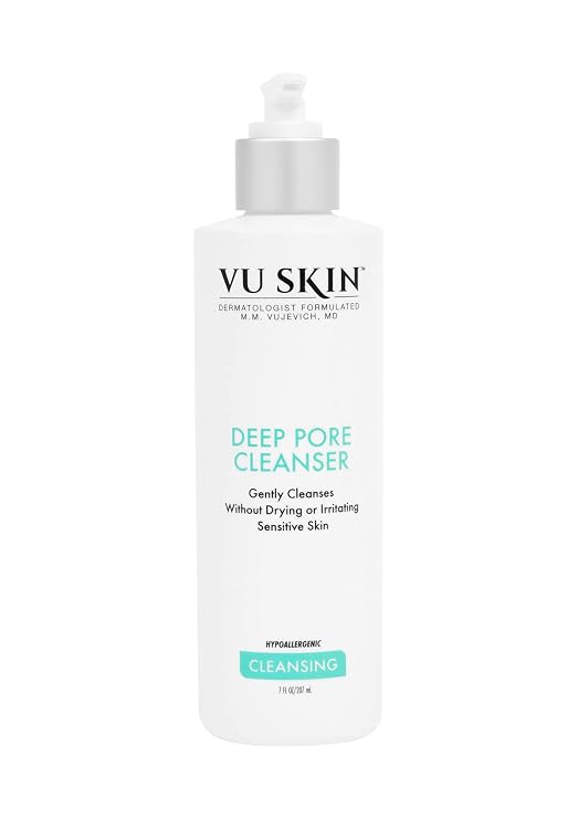 Deep Pore Cleanser - Gently Cleanses Face without Drying or Irritating Sensitive Skin