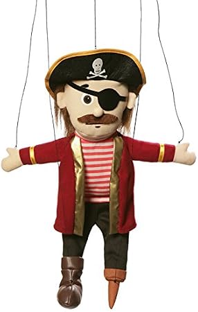 Silly Puppets Pirate Peach Marionette String Puppet