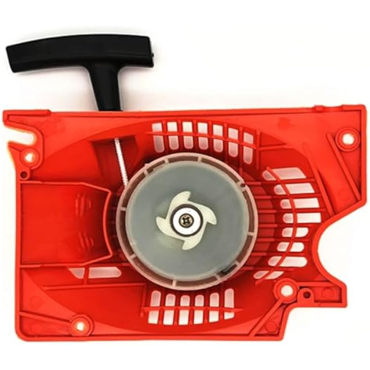 Double Spring Recoil Easy Recoil Pull Starter Assembly Replacement Parts Fit for 45cc 52cc 58cc Gasoline Chainsaw for Chainsaw 4500 5200 5800