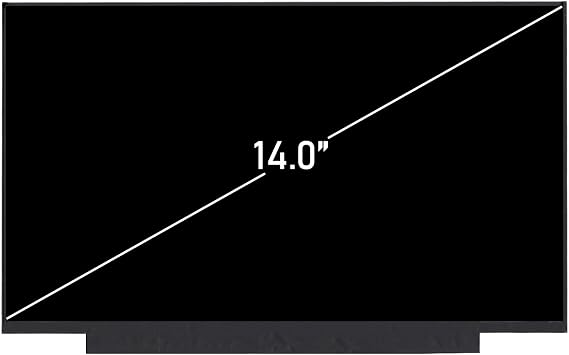 14.0" COMPATIBLE LAPTOP DISPLAY ON-CELL TOUCH SCREEN FOR LAPTOP 14T-DQ100 MONITOR LED LCD 40 PINS 1366x768 WXGA WITHOUT BRACKETS
