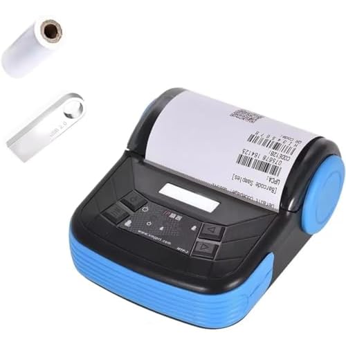 NOT for iosipadMAC,80mm android portable bluetooth Receipt thermal Printer, mobile wireless 3 inch Ticket Bill invoice pos Printer for store small business,compatible with Windowsandroid