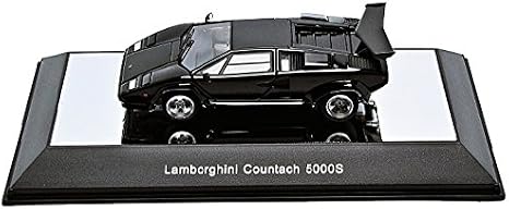AUTOart 54532 1/43 - Signature: Lamborghini Countach 5000 S, Black, with openings
