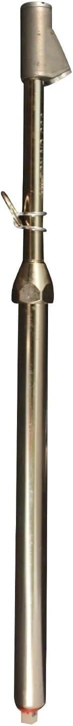 Milton S-986 Straight Foot Dual Head Tire Pressure Gauge with Dual Head Chuck, 10-160 PSI Heavy Duty Air Pressure Gauge for Semi Truck, Tractor Trailer, Dually, RV and Automotive Tires