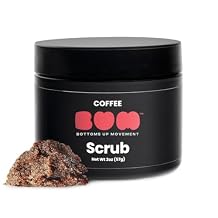 BUM Coffee Sugar Scrub for Body - Coffee Scrub Body Exfoliator with Organic Shea, Coconut Oil, Rosehip, Vitamin E & Jojoba - Moisturizing, Seductively Scented & Subtly Flavored Exfoliant (2 oz)