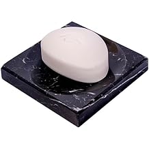 CraftsOfEgypt Beige Marble Soap Dish - Polished and Shiny Marble Dish Holder Beautifully Crafted Bathroom Accessory
