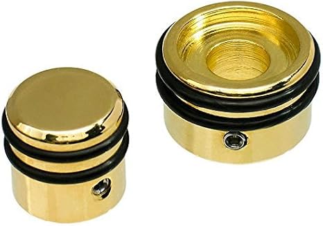 Hipshot O-Ring Stacked Guitar/Bass Control Knobs, Gold