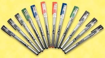 VWR 52877-810 Permanent Marking Pen, Assorted Color, 2, Fluid_Ounces, Degree C, Plastic, (Pack of 12)