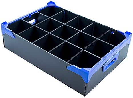 Glassware Storage Container for Beer/Pint Glasses | 15 Cells | Max Glass/Item Height 160mm, Width 95mm