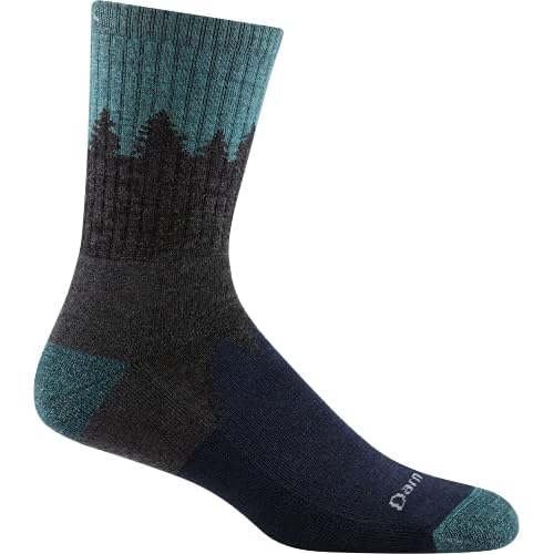 Darn Tough Mens Number 2 Micro Crew Midweight Hiking Socks Style 1974