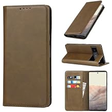 fit for Google Pixel 6 Pro Wallet Case,Premium PU Leather Flip Folio Case with Card Slot,Stand Holder,Magnetic Closure TPU Shockproof Interior Protective Case for Pixel 6 Pro,Green