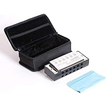 East top Bass Harmonica Professional Orchestral Harmonica, Professional Mouth Organ Harmonica for Adult, Professional Band Player and Harmonica Lover