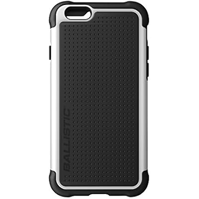 Ballistic Tough Jacket Case for Apple iPhone 6 and iPhone 6s - Retail Packaging - BlackWhite