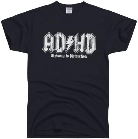 DIRTYRAGZ Mens ADHD ADHD Rock T Shirt