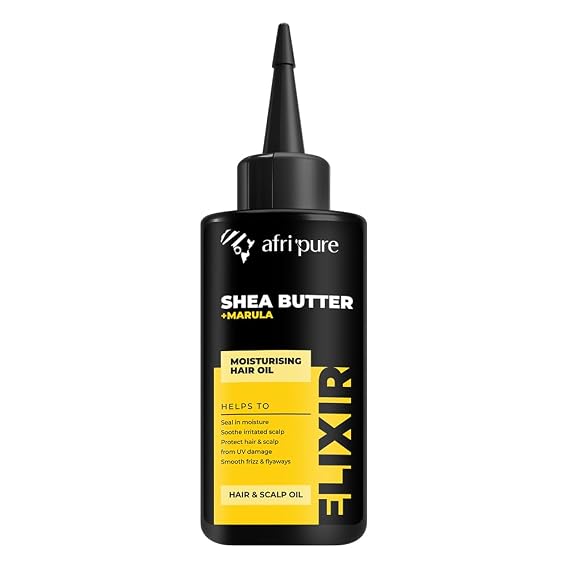 Afri Pure Marula & Shea Butter Hair & Scalp Oil Elixir 100ml