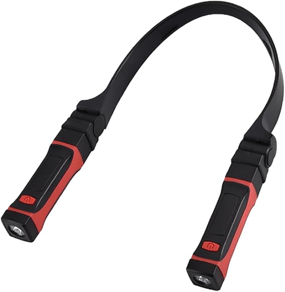 Detachable Neck Light Rechargeable, LED Work Light with Magnetic Base, Hands Free Light, Around Neck Easy Install Easy to Use