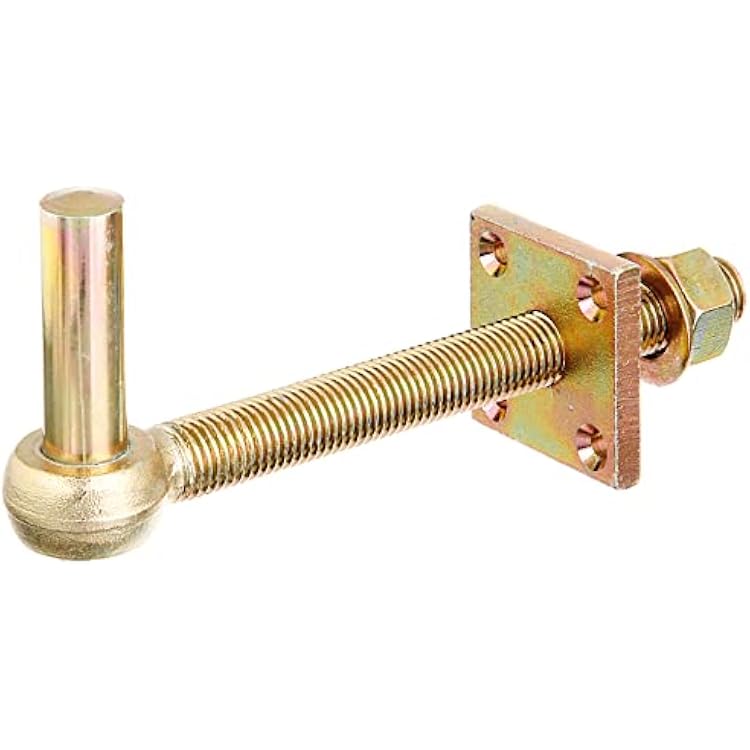 Alberts 318994 Bracket for Screw-Through Shutter Hinges and Clamps, Silver