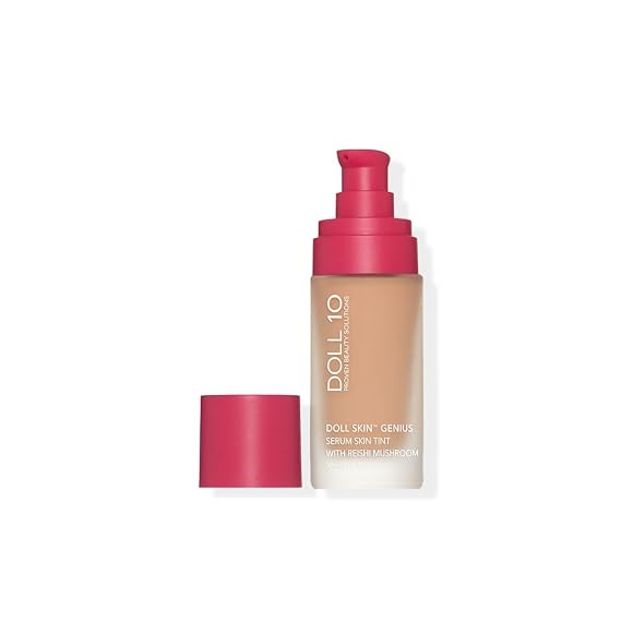 Doll Skin GeniusTM Serum Skin Tint With Reishi Mushroom (Medium)