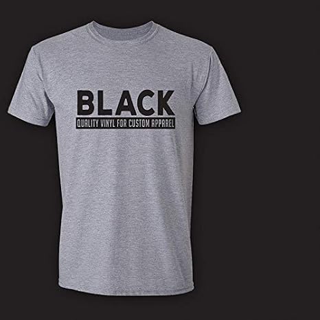 15" Heat Transfer Vinyl - Basic Colors - 5 Yards (31 Colors Available) (Black) HTV Iron On