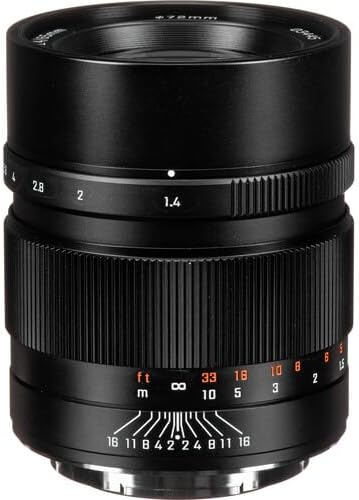 Mitakon Zhongyi Speedmaster 65mm f/1.4 Lens for Fuji GFX Mount Camera 50S 50R