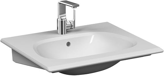VitrA Frame 5707B403-0001 Bracket Sink, 60 cm, VitrA Clean, White