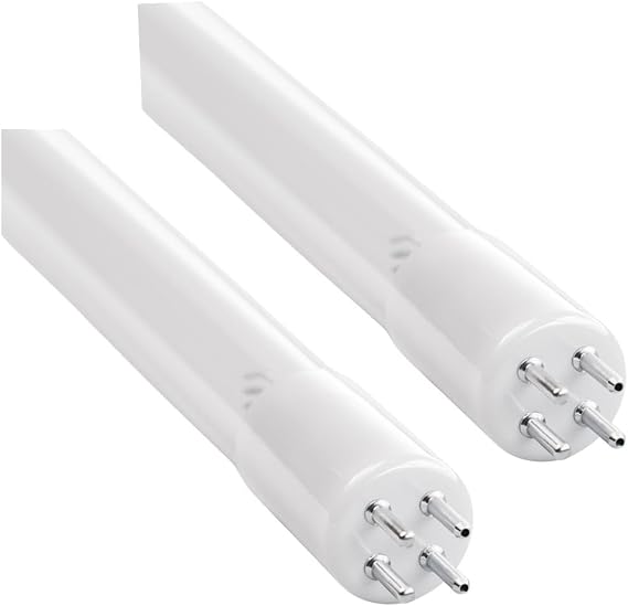 LSE Lighting E300165 | 254nm UV Lamps for Hallett 13 Cactus R48, 2-Pack | Fits Hallett 13, Cactus R48 X12 and Upstream NC10-75 systems; two high-output ultraviolet replacement bulbs, designed in USA.