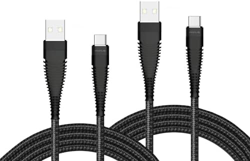 6ft and 10ft Long USB C Cables Fast Charge Type-C Cord Compatible with Samsung Galaxy S25 Ultra, Power Wire Data Sync Braided High Speed