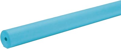 Rainbow Duo-Finish Kraft Paper Roll, 40 lb, 48 Inches x 200 Feet, Sky Blue