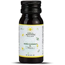 Kerala Ayurveda Eranda Sukumaram Herbal Oil for Internal Use to Help Support Healthy Elimination & Normalizes Vata and Pitta doshas, 1.01 Fl Oz