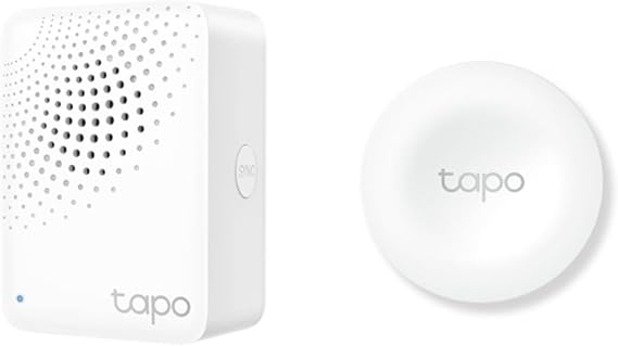 TP-Link Tapo Smart Home Smart Button Starter Kit Smart Button Tapo S200Bx1 + Smart Hub Tapo H100x1