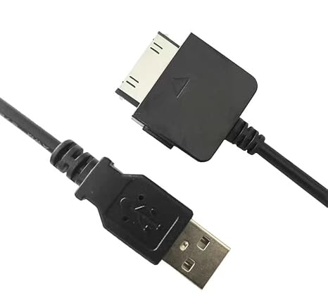 Replacement USB Charging Cable 100 cm Data Cable Compatible with Microsoft Zune 80, 120, HD (4GB, 8GB, 16GB, 30GB) MP3 Players