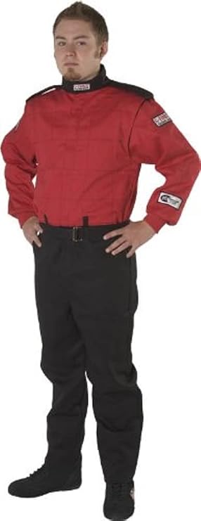 G-FORCE Racing Gear G-Force 4525XXLRD GF 525 Red XX-Large Multi-Layer Racing Suit