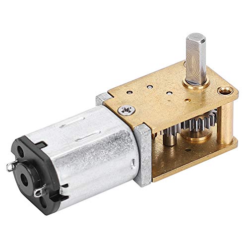 Mini Micro Metal Gear Motor, N20 DC12V Speed Reduction Motor CWCCW Micro Motor for DIY Engine Toy DC12v16RPM