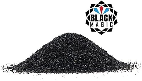 Black Magic Coal Slag (Jumbo Cell, approx. 3,800 lbs) Grit Size: 16-40 Medium for general cleaning, moderate-deep profile, 3-4 mil, near white metal blast result