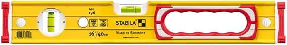 STABILA Type 196 Heavy Duty Level, 16 in, Cat. No. 37416