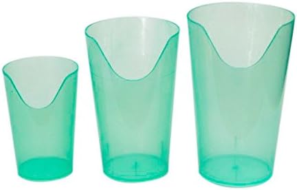 Nosey Cups 3 Pack - Set Includes 4 Oz., 8 Oz. And 12 Oz. Sizes