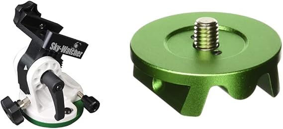 SkyWatcher S20530 Star Adventurer Latitude (EQ) Base, Telescope Accessory, Black & S20550 Star Adventurer Ball Head Adapter, Telescope Accessory, Black