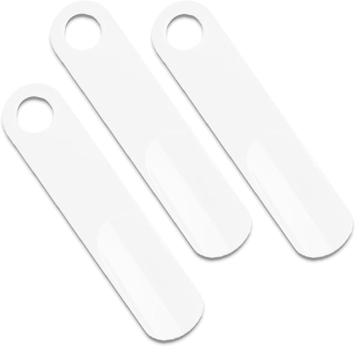 Shoe Horn 3 Pack - Durable Shoe Horns for Men, Women, Seniors & Kids - Slim Shoe Spoon Design for Boots