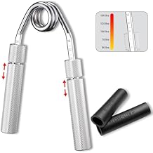 Adjustable Hand Grip Strength Trainer, Full Aluminum Alloy Handle, Grip Strength Adjustable Range 50-150 lbs