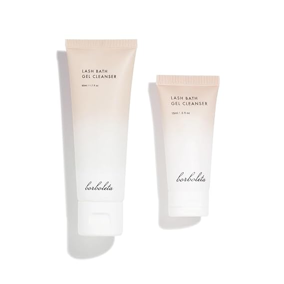 Borboleta Lash Bath Gel Cleanser - Gentle Deep Clean for At-Home and On-the -Go
