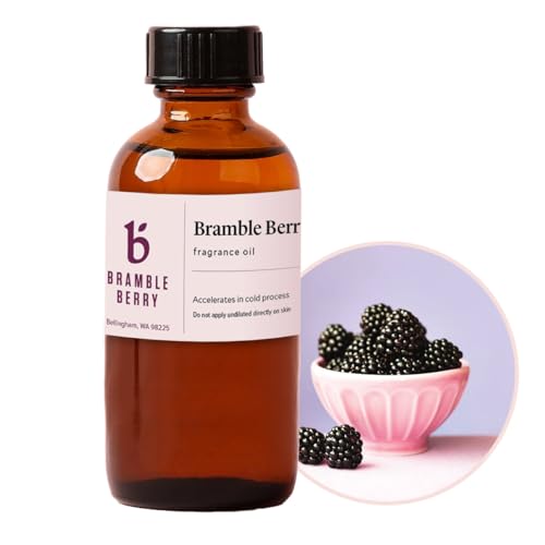 Bramble Berry Scented Fragrance Oil 2 oz | Long-Lasting Clean Aroma for Soap Making, Candle Crafting, Lotion, Bath Bombs, Wax Melts, Diffusers & Skincare | Vegan, Paraben & Phthalate Free, Skin Safe