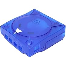 Translucent Plastic, Easy to Remove Scratch Resistant Blue Plastic Housing Shell for SEGA Dreamcast DC