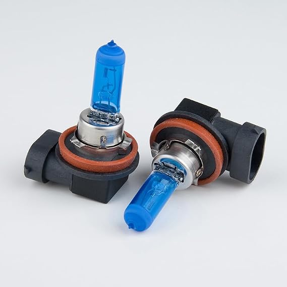 Nokya Pro Halogen H8 Headlight Bulbs Arctic White 7000K 35W 12V