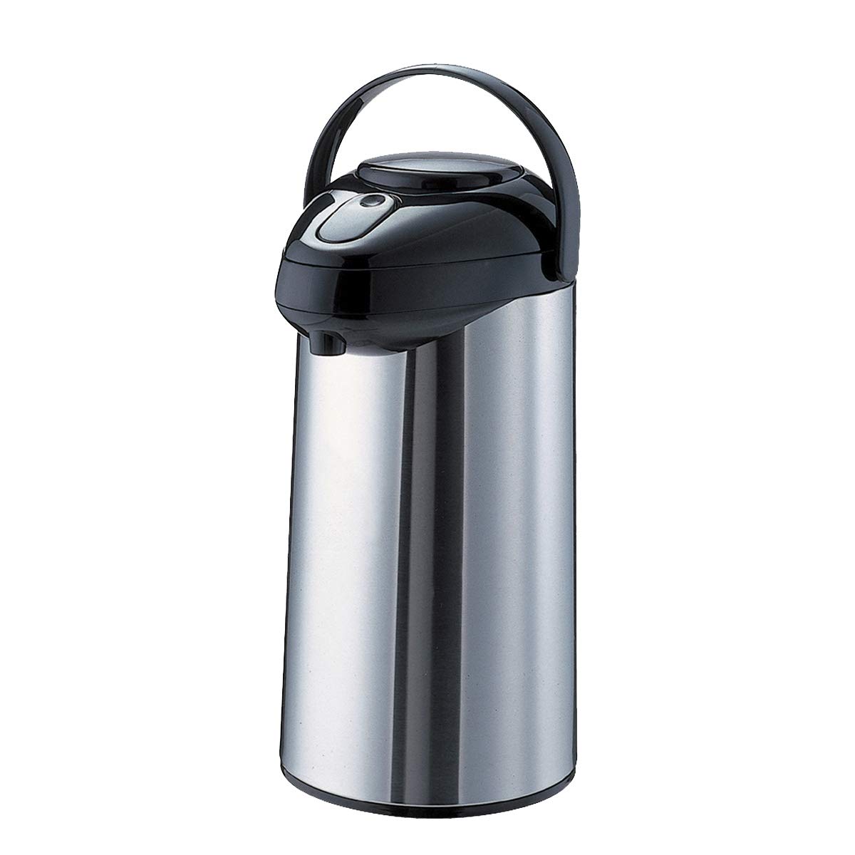 Service Ideas GLAP220 Steelvac Airpot with Pump Lid, Glass Lined, 2.2 L